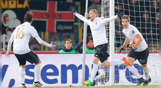 Gerard Deulofeu celebra el gol al Genoa. Gerard Deulofeu celebra el gol al Genoa.