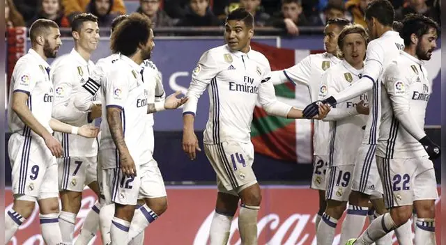 Real Madrid derrotó 3-1 al Osasuna, por la jornada 22 de la Liga Santander. Real Madrid derrotó 3-1 al Osasuna, por la jornada 22 de la Liga Santander.