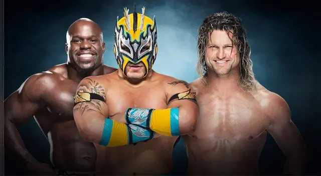 En WWE Elimination Chamber 2017, Dolph Ziggler vs. Apollo Crews y Kalisto En WWE Elimination Chamber 2017, Dolph Ziggler vs. Apollo Crews y Kalisto