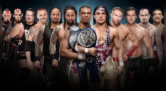 En WWE Elimination Chamber 2017, American Alpha vs. The Usos vs. Breezango vs. The Vaudevillains vs. Rhyno & Heath Slater vs. The Ascension. En WWE Elimination Chamber 2017, American Alpha vs. The Usos vs. Breezango vs. The Vaudevillains vs. Rhyno & Heath Slater vs. The Ascension.