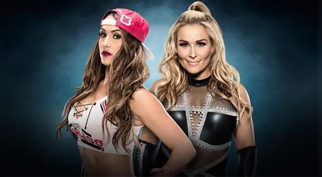 En WWE Elimination Chamber 2017, Nikki Bella vs. Natalya. En WWE Elimination Chamber 2017, Nikki Bella vs. Natalya.