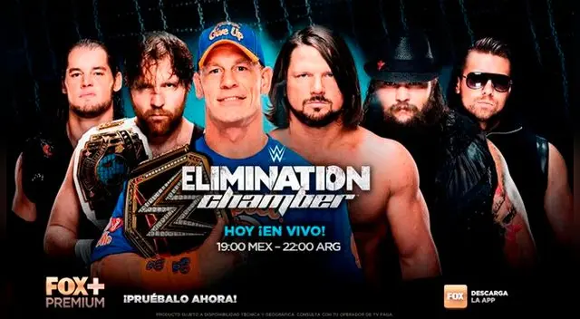 WWE Elimination Chamber 2017 se hará este domingo en Phoenix, Arizona. WWE Elimination Chamber 2017 se hará este domingo en Phoenix, Arizona.