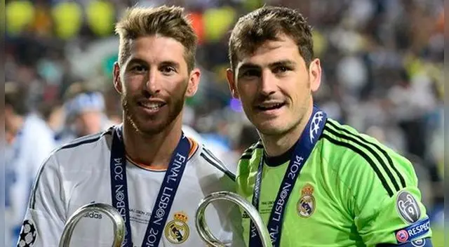 Iker Casillas le hizo una broma pesada a Sergio Ramos.