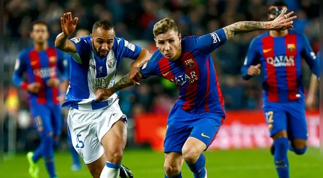 Barcelona derrotó a las justas al Leganés con soberbia actuación de la Liga Santander.