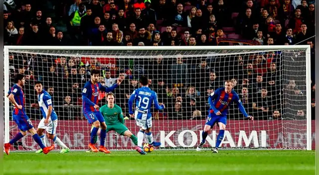 Barcelona derrotó a las justas al Leganés con soberbia actuación de la Liga Santander.
