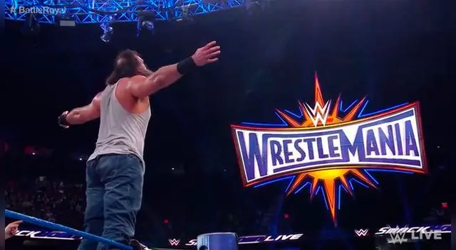 En WWE SmackDown Live, John Cena, Dean Ambrose, AJ Styles, The Miz, Luke Harper, Baron Corbin, Dolph Ziggler, Mojo Rawley, Apollo Crews y Kalisto. 