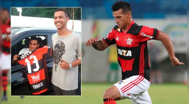 Miguel Trauco y el gran gesto que tuvo con un hincha del Flamengo