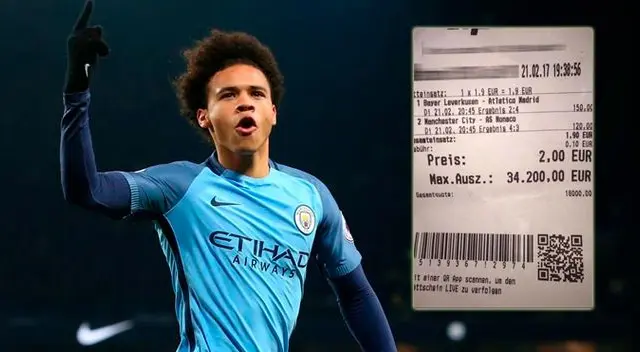 Leroy Sané se disculpó con el chico al que hizo 'perder' más de 34 mil euros Leroy Sané se disculpó con el chico al que hizo 'perder' más de 34 mil euros