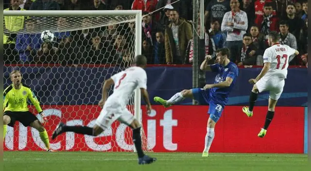 Champions League: revive el triunfo por 2-1 del Sevilla sobre el Leicester City | VIDEO Champions League: revive el triunfo por 2-1 del Sevilla sobre el Leicester City | VIDEO