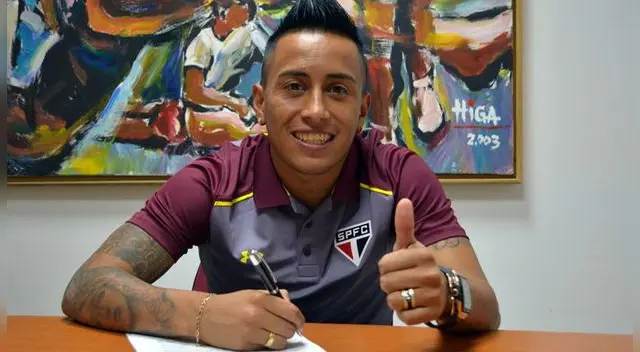 Christian Cueva se convirtió en el jugador peruano más caro de la historia