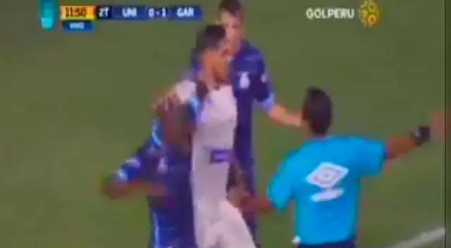 Juan Vargas y Jhoel Herrera armaron conato de bronca en el Universitario-Real Garcilaso