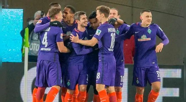 Con Claudio Pizarro, Werder Bremen logró triunfazo 2-1 ante Wolfsburgo por la Bundesliga Con Claudio Pizarro, Werder Bremen logró triunfazo 2-1 ante Wolfsburgo por la Bundesliga