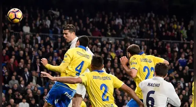 En el Real Madrid vs. Las Palmas, Cristiano Ronaldo se metió un golazo en el último minuto. En el Real Madrid vs. Las Palmas, Cristiano Ronaldo se metió un golazo en el último minuto.