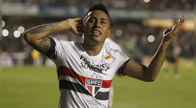 Christian Cueva: en Brasil juran que "Aladino" pinta para ser ídolo del Sao Paulo Christian Cueva: en Brasil juran que "Aladino" pinta para ser ídolo del Sao Paulo