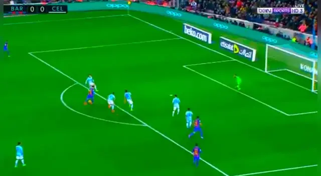 En el Barcelona vs. Celta de Vigo, Lionel Messi se metió un golazo al estilo de Diego Armando Maradona. En el Barcelona vs. Celta de Vigo, Lionel Messi se metió un golazo al estilo de Diego Armando Maradona.