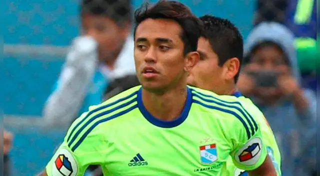 Joazhiño Arroé durante su etapa en Sporting Cristal. Joazhiño Arroé durante su etapa en Sporting Cristal.