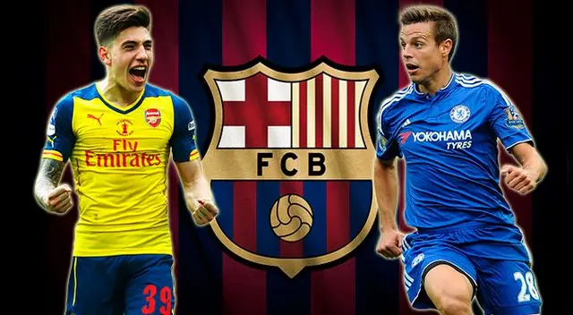 Héctor Bellerin y César Azpilicueta, los objetivos para el lateral derecho del Barcelona. Héctor Bellerin y César Azpilicueta, los objetivos para el lateral derecho del Barcelona.