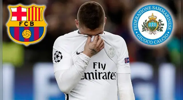 San Marino se burló de la derrota de PSG ante Barcelona. San Marino se burló de la derrota de PSG ante Barcelona.