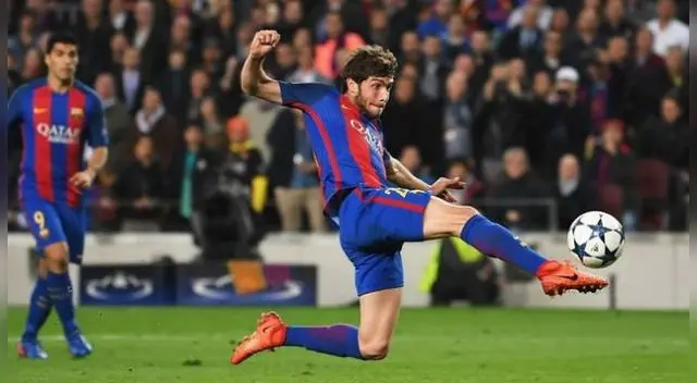 Barcelona: así fue el golazo de Sergi Roberto que hizo explotar el Camp Nou Barcelona: así fue el golazo de Sergi Roberto que hizo explotar el Camp Nou