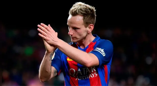Ivan Rakitic durante un partido del Barcelona. Ivan Rakitic durante un partido del Barcelona.