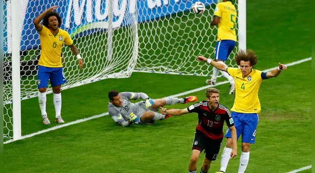 Thomas Müller marcó el primero de los siete goles del elenco germano aquella vez en el Mineirao. Thomas Müller marcó el primero de los siete goles del elenco germano aquella vez en el Mineirao.