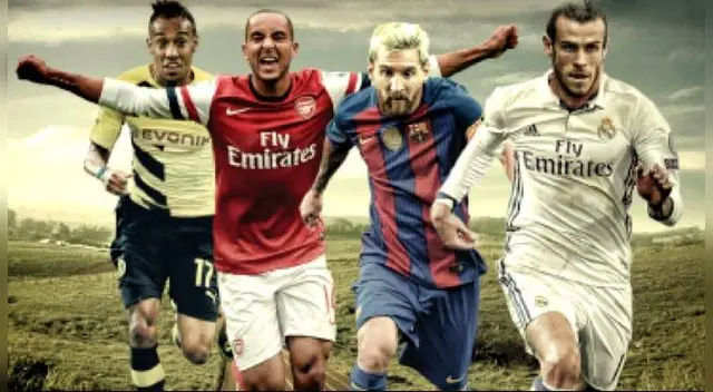 Bale, Messi, Aubameyang, etc. corren a velocidades inimaginables con el balón en los pies y desafían todas las leyes Bale, Messi, Aubameyang, etc. corren a velocidades inimaginables con el balón en los pies y desafían todas las leyes