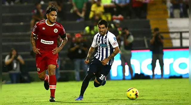 Juan Vargas y Germán Pacheco durante el clásico en Matute. Juan Vargas y Germán Pacheco durante el clásico en Matute.