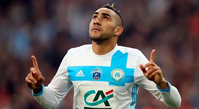 Dimitri Payet celebra un gol con el Olympique de Marsella. Dimitri Payet celebra un gol con el Olympique de Marsella.