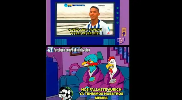 Memes del triunfo de Alianza Lima por 7-2 sobre Juan Aurich en la fecha 8 del Torneo de Verano. Memes del triunfo de Alianza Lima por 7-2 sobre Juan Aurich en la fecha 8 del Torneo de Verano.