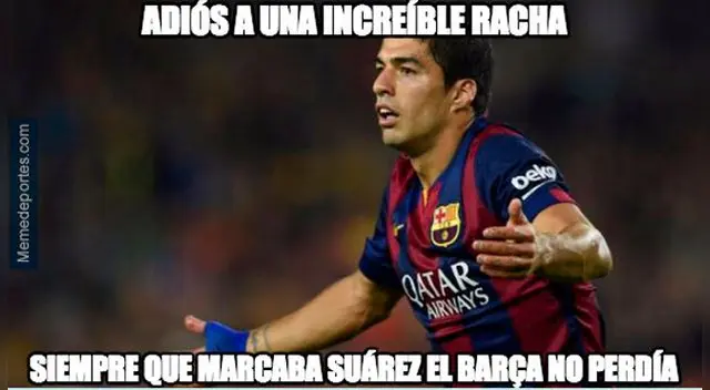 Barcelona, víctima de memes tras derrota ante Deportivo La Coruña en la Liga Santander Barcelona, víctima de memes tras derrota ante Deportivo La Coruña en la Liga Santander