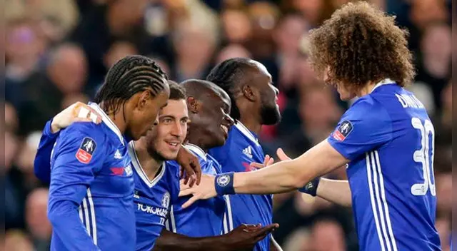 Chelsea vs. Manchester United, por cuartos de final de Champions League. Chelsea vs. Manchester United, por cuartos de final de Champions League.