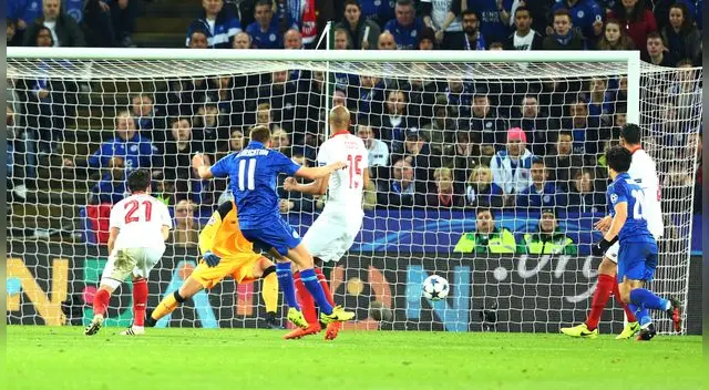 Champions League: Leicester City y su triunfazo por 2-0 sobre Sevilla que selló su pase a cuartos Champions League: Leicester City y su triunfazo por 2-0 sobre Sevilla que selló su pase a cuartos