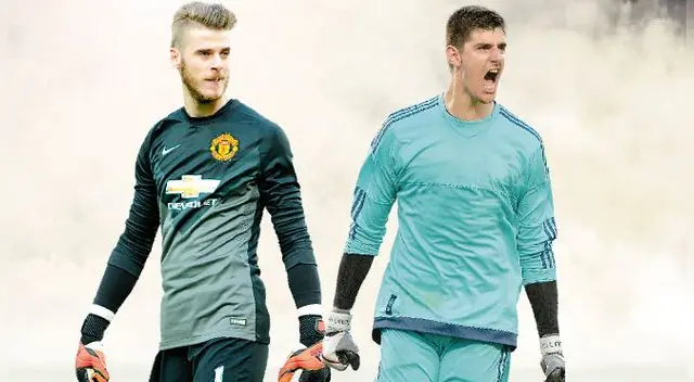 Real Madrid: David de Gea y Thibaut Courtois luchan por ser el próximo arquero merengue Real Madrid: David de Gea y Thibaut Courtois luchan por ser el próximo arquero merengue