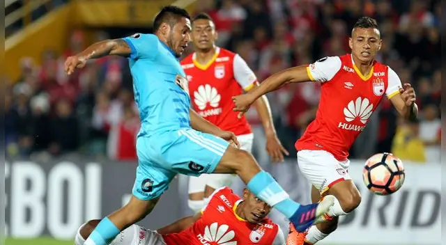 Sporting Cristal: Joel Sánchez y el increíble gol que se falló ante Santa Fe Sporting Cristal: Joel Sánchez y el increíble gol que se falló ante Santa Fe