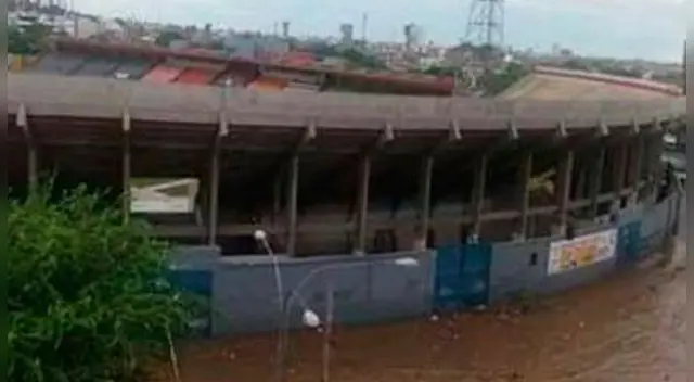 Estadio Mansiche, donde juegan la César Vallejo y Manucci, luce en condiciones deplorables