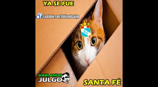 Sporting Cristal, víctima de memes tras goleada ante Santa Fe en la Copa Libertadores