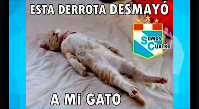 Sporting Cristal, víctima de memes tras goleada ante Santa Fe en la Copa Libertadores