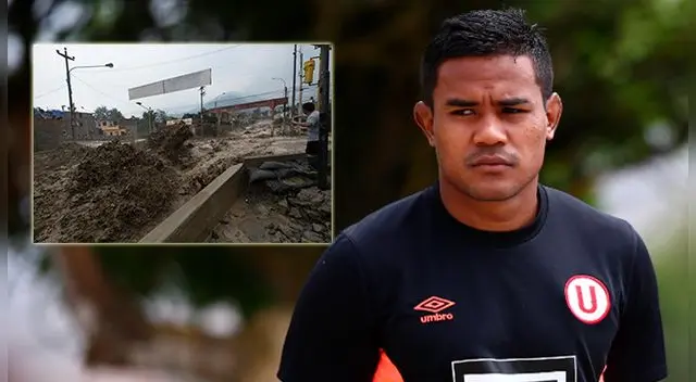 Jersson Vásquez, de Universitario, muy crítico con las autoridades tras los huaicos en Chosica Jersson Vásquez, de Universitario, muy crítico con las autoridades tras los huaicos en Chosica