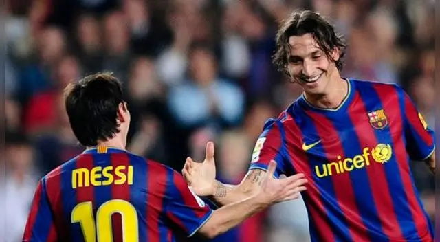 Zlatan Ibrahimovic incluyó a Messi en su once y no a Cristiano Ronaldo. Zlatan Ibrahimovic incluyó a Messi en su once y no a Cristiano Ronaldo.