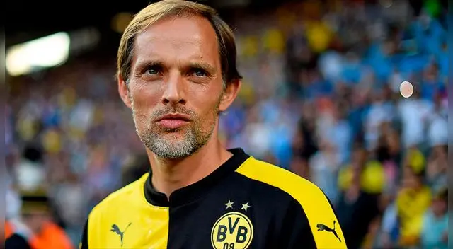 Thomas Tuchel durante un partido del Borussia Dortmund. Thomas Tuchel durante un partido del Borussia Dortmund.