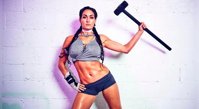 Previo al evento WWE Wrestlemania 33, Nikki Bella realizó una candente sesión de fotos. Fuente: WWE Previo al evento WWE Wrestlemania 33, Nikki Bella realizó una candente sesión de fotos. Fuente: WWE