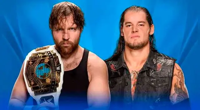 En WWE Wrestlemania 33, Dean Ambrose (c) vs.  Baron Corbin, por el Campeonato Intercontinental. Fuente: WWE