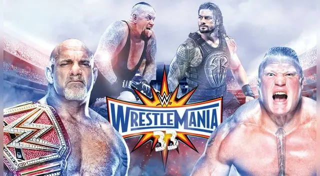 WrestleMania: Goldberg y Brock Lesnar encabezan el magno evento WrestleMania: Goldberg y Brock Lesnar encabezan el magno evento