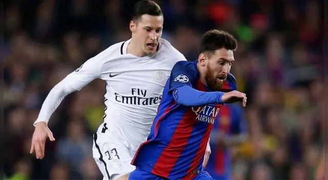 Julian Draxler exculpa al juez alemán Aytekin de la eliminación del PSG. Julian Draxler exculpa al juez alemán Aytekin de la eliminación del PSG.