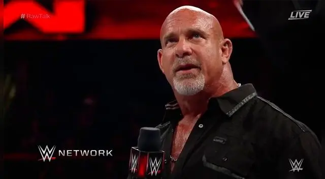 Tras el Monay Night Raw, Goldberg anunció su retiró de la WWE.