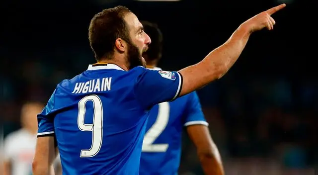En el Juventus vs. Napoli, Gonzalo Higuaín anotó un doblete.