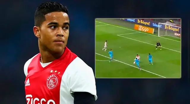 Justin Kluivert y su jugada maradoniana que maravilla a toda Holanda Justin Kluivert y su jugada maradoniana que maravilla a toda Holanda