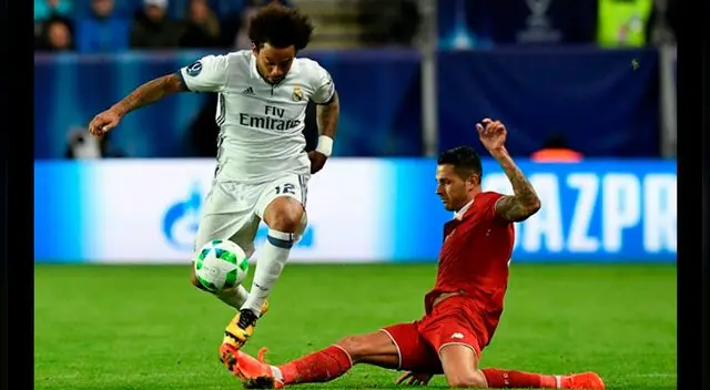 Marcelo supera la marca de Vitolo en el Real Madrid-Sevilla por la Supercopa de Europa. Marcelo supera la marca de Vitolo en el Real Madrid-Sevilla por la Supercopa de Europa.