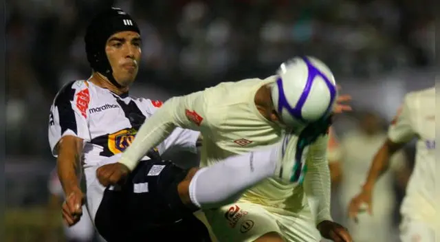Leandro Fleitas durante un clásico Alianza Lima-Universitario en Matute. Leandro Fleitas durante un clásico Alianza Lima-Universitario en Matute.
