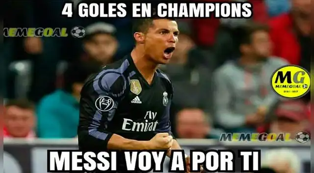 Memes 'vacilan' a Cristiano Ronaldo por sus goles en Champions League. Memegoal. Memes 'vacilan' a Cristiano Ronaldo por sus goles en Champions League. Memegoal.